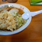 中華そばと天ぷらの意外なコラボ??亀乃屋の天中華